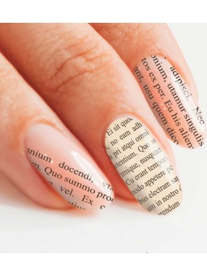 Artikel Artikel Gazete Yazıları Tırnak Dövmesi, Tırnak Tattoo, Nail Art, Tırnak Sticker