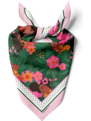 B120 Abstarct Etnıc  Tasarımlı Bandana