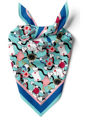 G34 Modabutik Alice Desenli Bandana