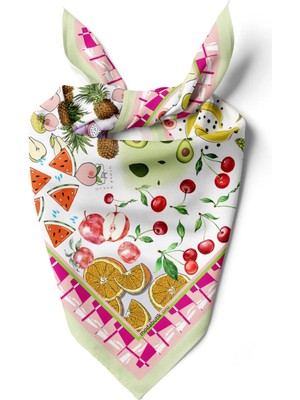 Z83 Clorful Fruıt Tasarım Bandana