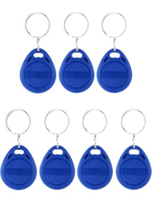 Huzur Elektrik 7 Adet Manyetik Anahtarlık Rfidy Keyfob Basgeç Tag