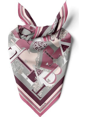 G19 Modabutik Love Desenli Bandana