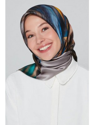 Armine Saf Ipek Eşarp (Nostalji Sura) (S) 8339D 32