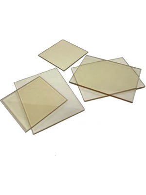Dorello 9 x 30 Seramik Şömine/soba Camı Yüksek Isıya Dayanıklı