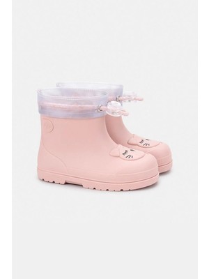 Igor Mendi Gato Borreguito Kız Çocuk Içi Kürklü Yağmur Çizmesi - Soft Pembe CC334-197