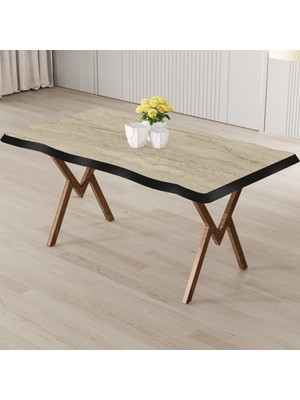 Canisa Akort Serisi Mdf Sabit 80X130 Mutfak Masası