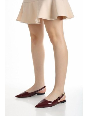 Mareandpanda Ummar Bordo Rugan Babet Ayakkabı