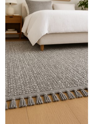 Sareno 1106 Antrasit - Salon, Koridor (Yolluk), Mutfak, Antre, Yatak ve Oturma Odası Halısı