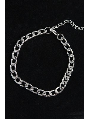 Vice Avm 316L Çelik Kalın Klasik Model Gümüş Renk Erkek Bileklik EB-53-vice/(1395) 1993