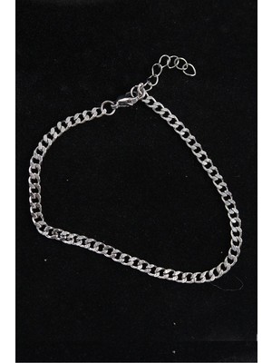 Vice Avm 316L Çelik İnce Klasik Model Gümüş Renk Erkek Bileklik EB-53-vice/(1395) 1999