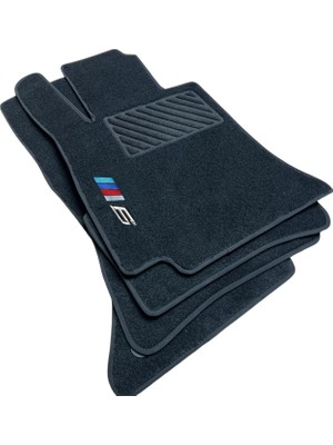 ExpressTr Oto Halı Paspas Seti Bmw 6 Serisi Modelleri Uyumlu  Kadife Halı  Kaymaz & Şık Tasarım