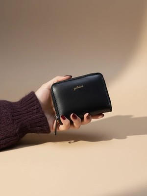 Yedideri Akordiyon Cüzdan Kartlık Unisex (Içi Kumaşlı Hakiki Deri)