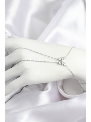 Vice Avm Pirinç Zirkon Taşlı Kelebek Model Gümüş Renk Şahmeran EB-53-vice/(1395) 2432