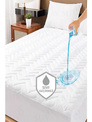 Osmanlı Home Concept Sıvı Geçirmeyen Yatak Koruyucu Lastikli Fitted Alez  Pamuklu