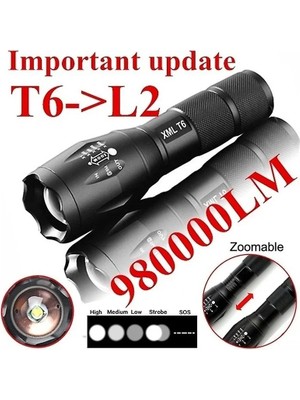 Tp Q-Max PS-918A Şarzlı Zomlu Police El Feneri