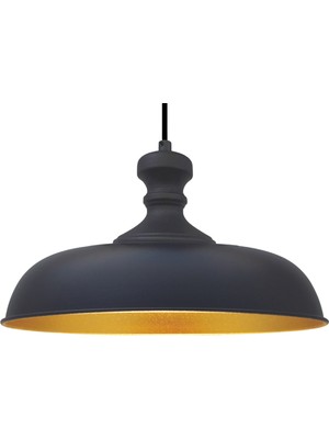 Bamyum Nota Siyah Tekli Avize Salon Mutfak Koridor Hol Otel Cafe Pastane Avizesi Lamba Aydınlatma