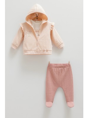 Caramell Little Emu Rose Baby 3'lü Takım