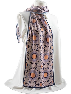 I1 Çini Desenli Fular 30X140