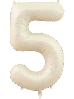Aloha Concept 5 Yaş Krem Renk Folyo Balon 76 cm