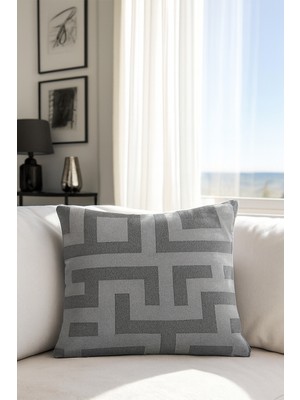 Premier Home Jakar Kırlent Kılıfı Gri V3 38X45