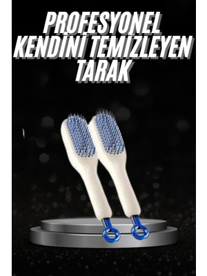 Astraltech Kendi kendini Temizleyebilen Hijyenik Saç Fırçası Anti-Statik Teknolojisi