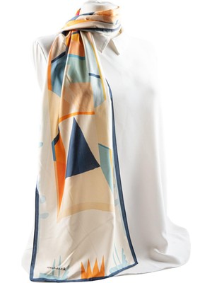 Modabutik Geometrik Desenli Kadın Fular