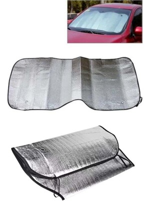 Astraltech Güneşlik Koruyucu Perde Metalize Oto Araç Araba Güneşliği Ön Cam Güneşliği