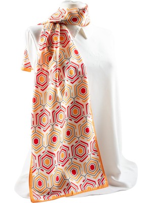 Modabutik Geometri Desenli Fular