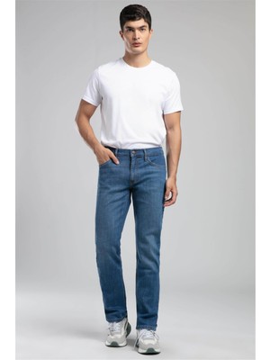 Lee Cooper Marco Normal Bel Dar Kesim Düz Paça Erkek Jean Pantolon