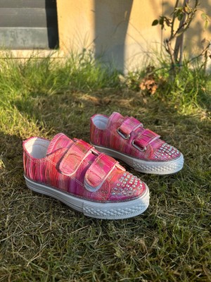 Scarpe Magiche Pembe Pile Kız Çocuğu Ayakkabısı Işıklı (31-35 Numara Arası Işıksızdır )
