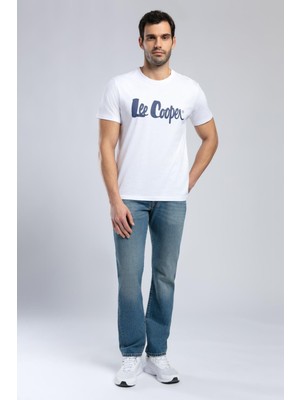 Lee Cooper Harry Normal Bel Normal Kesim Düz Paça Mavi Erkek Jean Pantolon