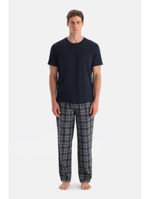 Dagi Ekoseli Dokuma Pantolon