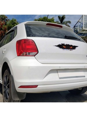 Artikel Canavar araç Sticker 21x29 Cm, Araba Sticker, Oto Sticker