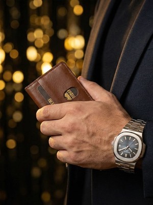 Yedideri Hakiki Gerçek Deri Kartlık – El Yapımı Lüks Kart Cüzdanı