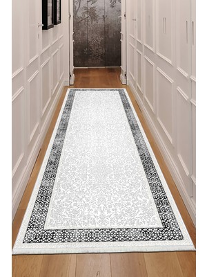 Bazaar Forum Pamuk Taban Dijital Baskı Kaymaz Tüy Dökmeyen Makinada Yıkanabilir Salon Halısı Mutfak Halısı