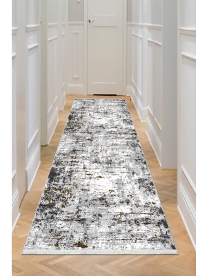 Bazaar Forum Pamuk Taban Dijital Baskı Kaymaz Tüy Dökmeyen Makinada Yıkanabilir Salon Halısı Mutfak Halısı