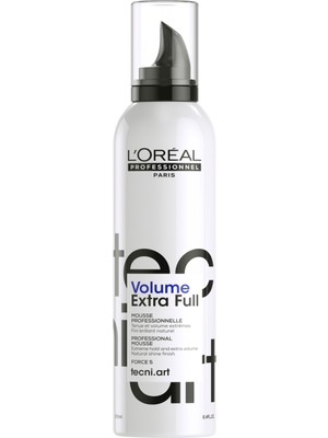 L'Oréal Professionnel L'Oréal Techni Art Full Volume Extra 250 ml Hacim Verici Köpük Güçlü Tutuş Sağlar