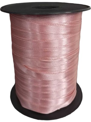 Özel Lastik 1 cm Pembe 250 mt Paketlik Kurdele,hediye Paketi, Özel Gün, Çeyiz Kurdele Makara Şeklinde