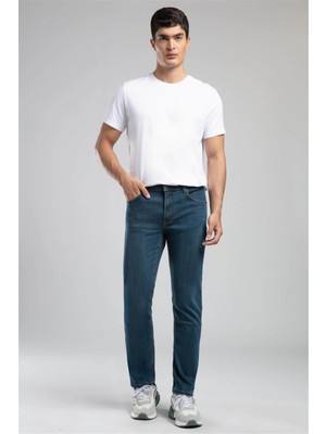 Lee Cooper Marco Normal Bel Dar Kesim Düz Paça Erkek Jean Pantolon