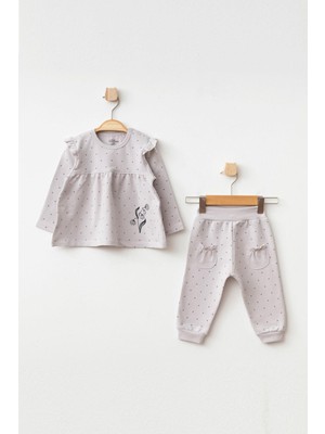 Aziz Bebe 2'li  Kız Bebek Takım 2304