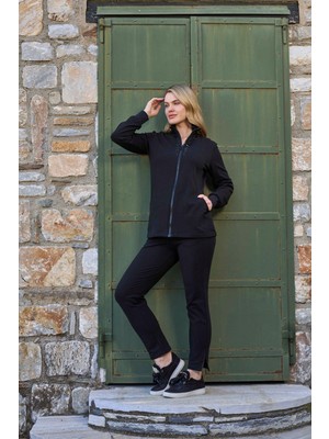 Cossy By Aqua Kadın Siyah 3'lü Pijama Takım 26126