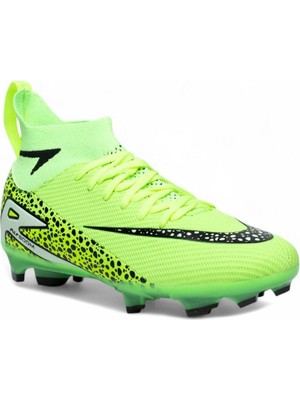 Favorispor Air Laliga Garson Krampon Çoraplı - Siyah/altın