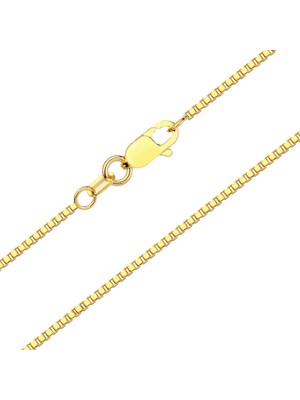 Küp Altın Zincir Kolye 14 Ayar