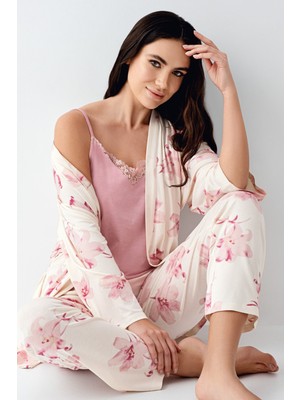 Pierre Cardin Kadın Pembe Sabahlık