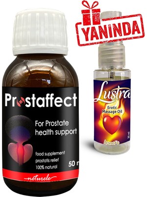 Prostaffect : Erkeklere Özel 50 ml Şurup + Yanında Lustra Masaj Yağı