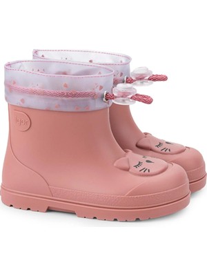 Igor Mendi Gato Borreguito Kız Çocuk Içi Kürklü Yağmur Çizmesi - Rose Gül KURUSUCC334-396