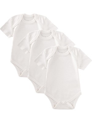 Cigit Üçlü Zıbın 0-3 Yaş Beyaz