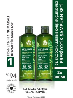 Yves Rocher En Sevilenler 2'li Saç Dökülmesine Karşı/anti-Chute Şampuan SETI-9916960