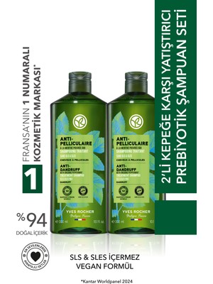 Yves Rocher En Sevilenler 2'li Kepeğe Karşı/anti Pelliculaire Şampuan SETI-9916961