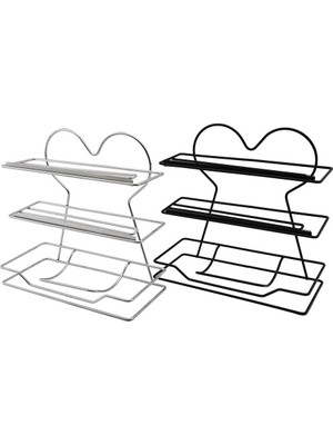 Siyah - Krom Kalpli Folyoluk ve Streçlik Metal (4940)